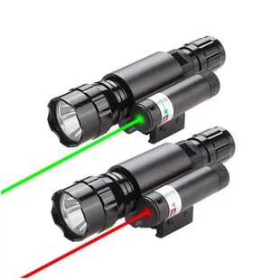 Celownik laserowy 2-w-1 latarce do strzelań na świeżym powietrzu i polowań