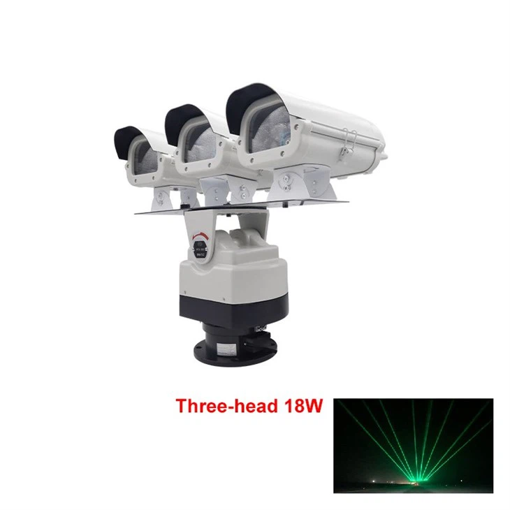 Waterproof Three Head 12W 18W Laser Landmark Light